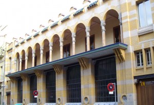Fachada de Casa Despacho Lluch en Sabadell